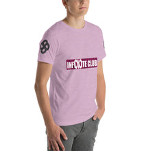 INFINITE LION PINK BLACK DESIGNS SHORT-SLEEVE UNISEX T-SHIRT