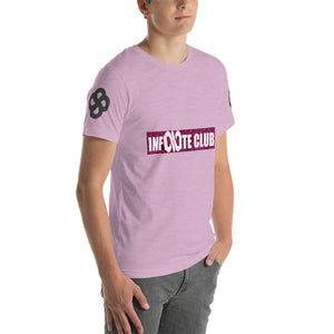 INFINITE LION PINK BLACK DESIGNS SHORT-SLEEVE UNISEX T-SHIRT