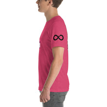 INFINITE LION PINK BLACK DESIGNS SHORT-SLEEVE UNISEX T-SHIRT