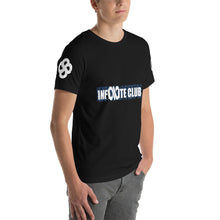 INFINITE LION BLUE WHITE DESIGNS SHORT-SLEEVE UNISEX T-SHIRT