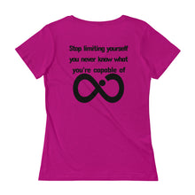 INFINITE DIAMOND LADIES' SCOOP-NECK T-SHIRT