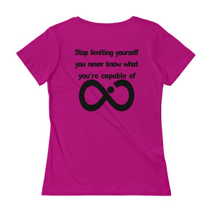 INFINITE DIAMOND LADIES' SCOOP-NECK T-SHIRT
