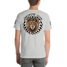 INFINITE LION PINK BLACK DESIGNS SHORT-SLEEVE UNISEX T-SHIRT