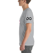 INFINITE LION PINK BLACK DESIGNS SHORT-SLEEVE UNISEX T-SHIRT