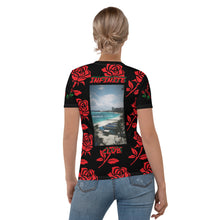 FEAR NEVER BEGINNING TO LIVE WOMEN'S T-SHIRT