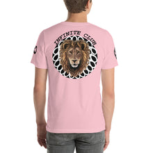 INFINITE LION PINK BLACK DESIGNS SHORT-SLEEVE UNISEX T-SHIRT