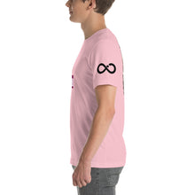 INFINITE LION PINK BLACK DESIGNS SHORT-SLEEVE UNISEX T-SHIRT