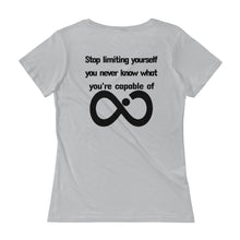 INFINITE DIAMOND LADIES' SCOOP-NECK T-SHIRT