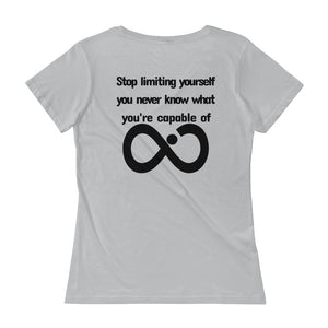 INFINITE DIAMOND LADIES' SCOOP-NECK T-SHIRT