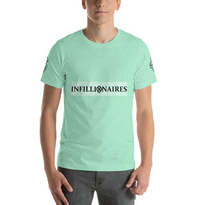 INFILLIONAIRE'S SHORT-SLEEVE UNISEX T-SHIRT
