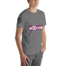 INFINITE LION PINK BLACK DESIGNS SHORT-SLEEVE UNISEX T-SHIRT