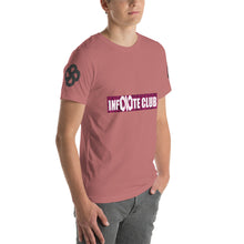 INFINITE LION PINK BLACK DESIGNS SHORT-SLEEVE UNISEX T-SHIRT