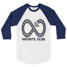 INFINITE DIAMOND 3/4 SLEEVE RAGLAN SHIRT