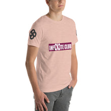 INFINITE LION PINK BLACK DESIGNS SHORT-SLEEVE UNISEX T-SHIRT