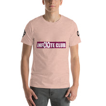 INFINITE LION PINK BLACK DESIGNS SHORT-SLEEVE UNISEX T-SHIRT